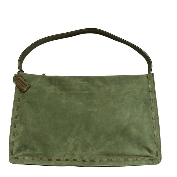 Coach | Bags | Coach Rare Vintage West End Nubuck Hobo Olive Loden